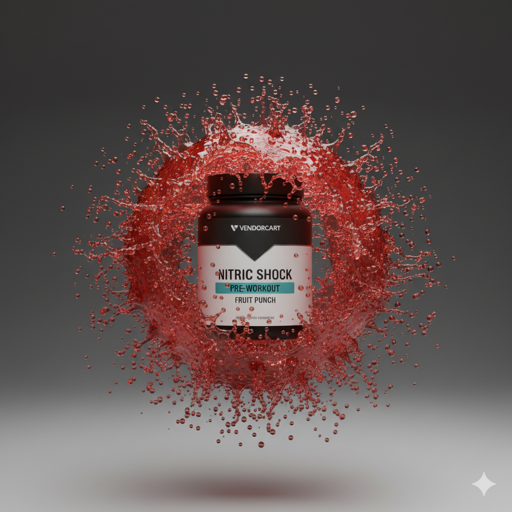 Nitric Shock Pre Workout Strength, Energy, Endurance, And Mental Focus Booster