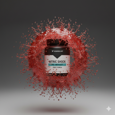 Nitric Shock Pre Workout Strength, Energy, Endurance, And Mental Focus Booster