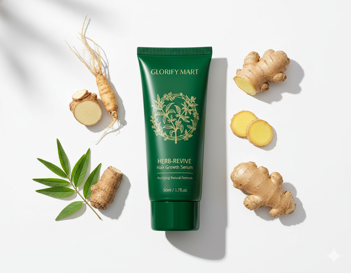 South Moon Anti-Hair Loss & Breakage Hair Growth Serum Hair Root Damage Repair Ginger Hair Serum